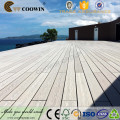 2017 new tot sales 3D grain brown wpc decking outdoor floor